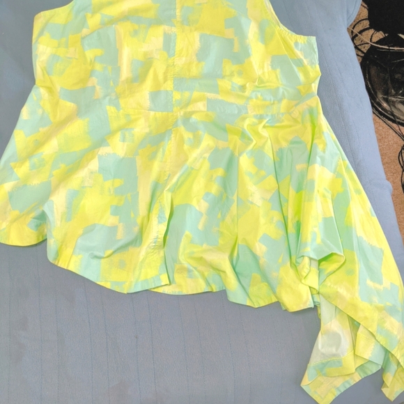 Lane Bryant Asymmetrical Sleeveless Top - Picture 3 of 8